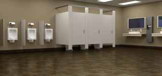 Podívejte se, jak lze proměnit veřejné toalety na útulné místo
