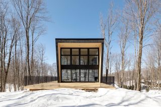 Malý, hranatý, přitom dokonalý: Majitelé postavili pohádkový domov na samotě u lesa. Známí umírají závistí