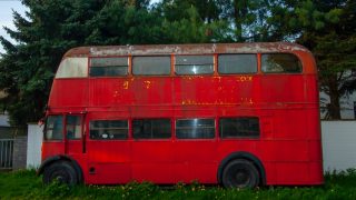 londyn vyrazeny autobus