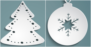Vyrobte si sněhově třpytivé ozdoby na vánoční stromeček. Jedlá soda a škrob je vše, co potřebujete