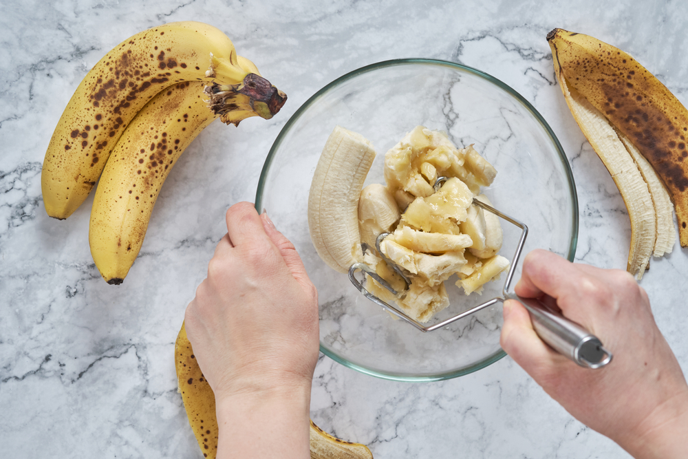Bananové pyré nahradí v receptech na pečení máslo