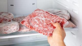 mrazene maso doma
