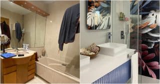 Jak minimum prostoru využít na maximum: Levná proměna panelákové koupelny vás inspiruje ke změně