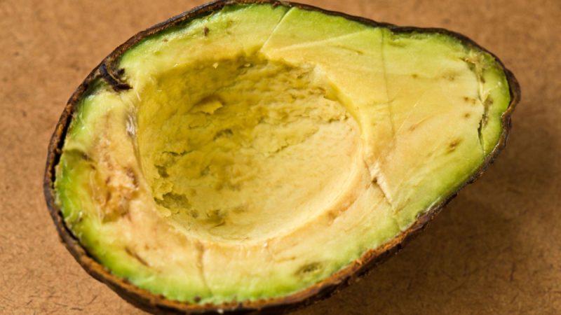 prezrale avokado detail