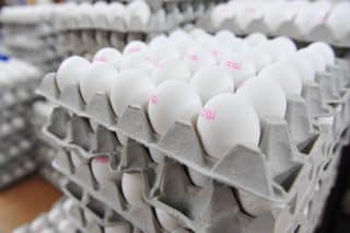 Čerstvost vajec se dá zkontrolovat už v obchodě. Známky stáří jsou vidět na skořápce, úplnou jistotou je protřepání