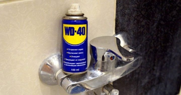wd 40 koupelna