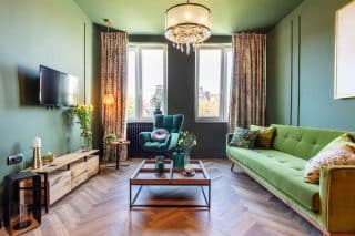 interior design small elegant apartment home staging