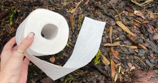 toaletni papir zahrada