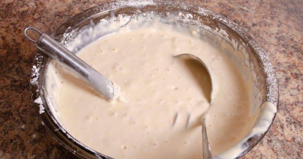 testo palacinky nerezova misa