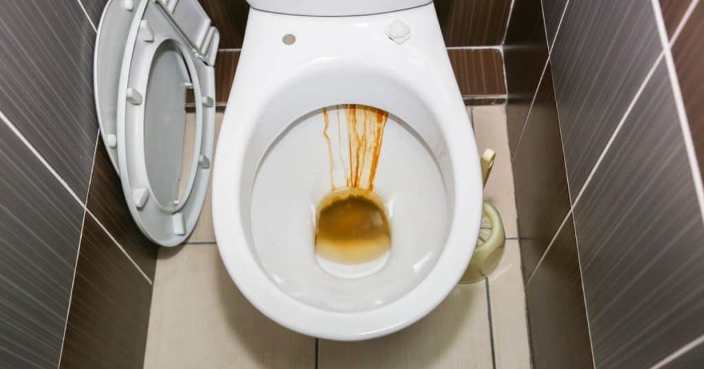 rezavy vodni kamen zachod