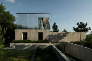 Luxusní prosklený dům u Balatonu