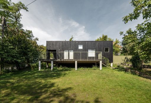 Pavilon v komunitní zahradě