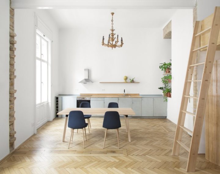 Proměna starého měšťanského bytu do moderního stylu