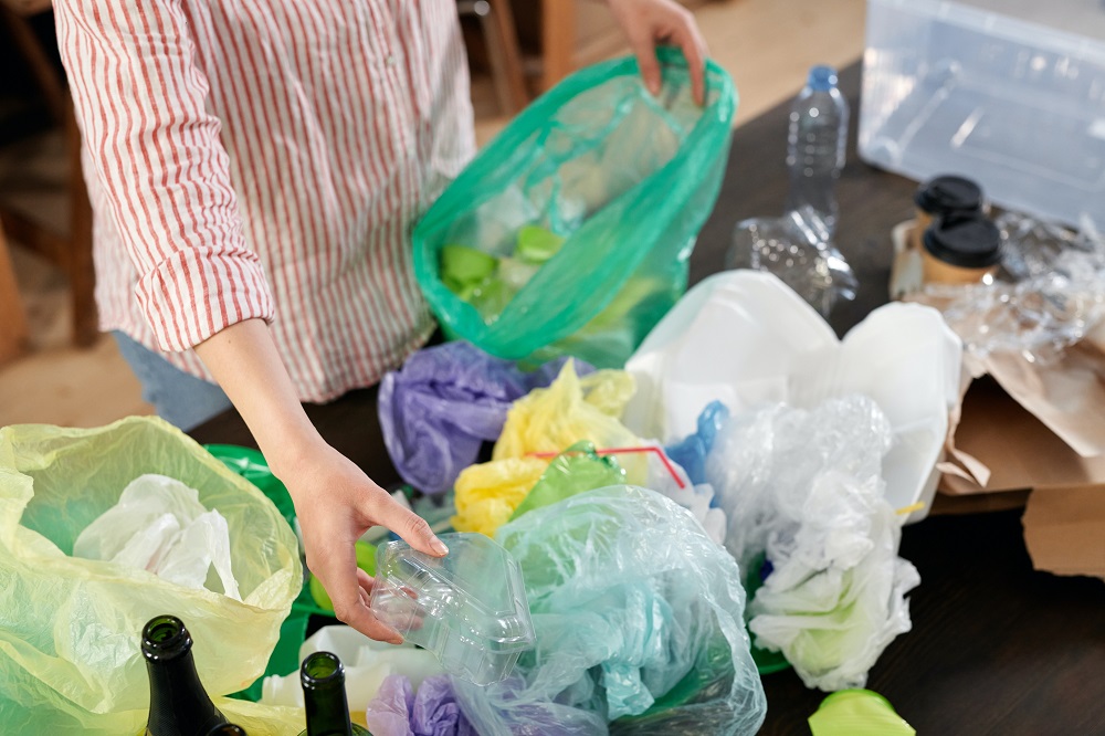 Třízení plastového odpadu