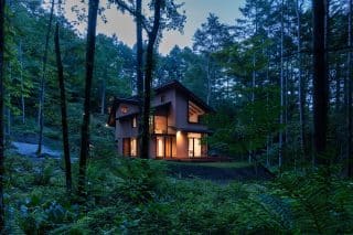 prázdninová vila v lese