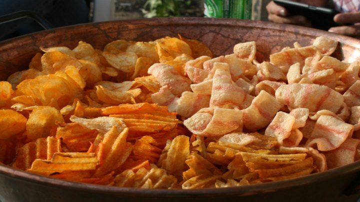 Smažené chipsy
