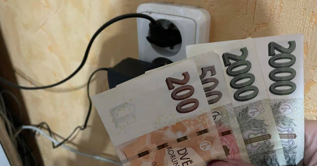 elektrina vydaj penize