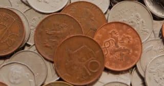 ceske mince desetikoruny