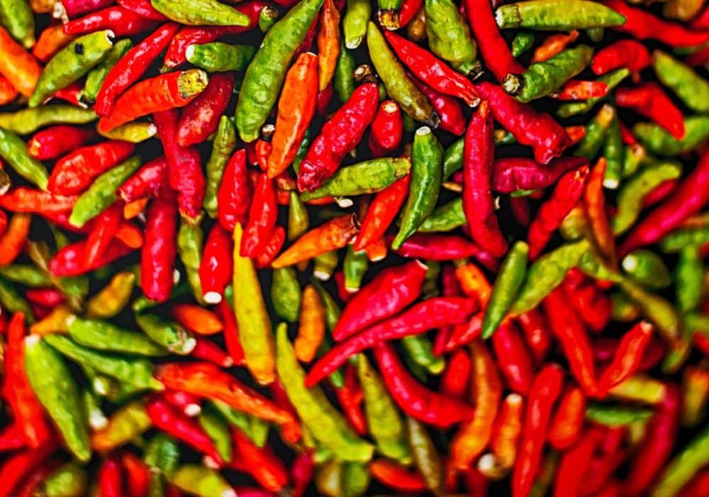 Škodliviny v kontrolovaných chilli papričkách desetinásobně překročily maximální povolené limity