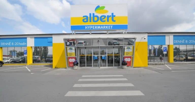 albert hypermarket vstup