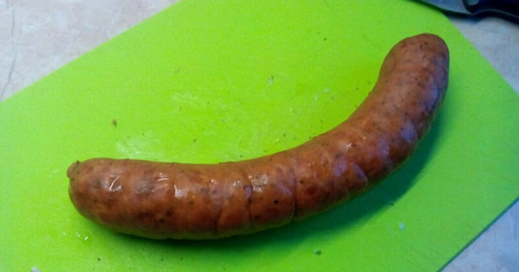 klobasa prkenko nuz