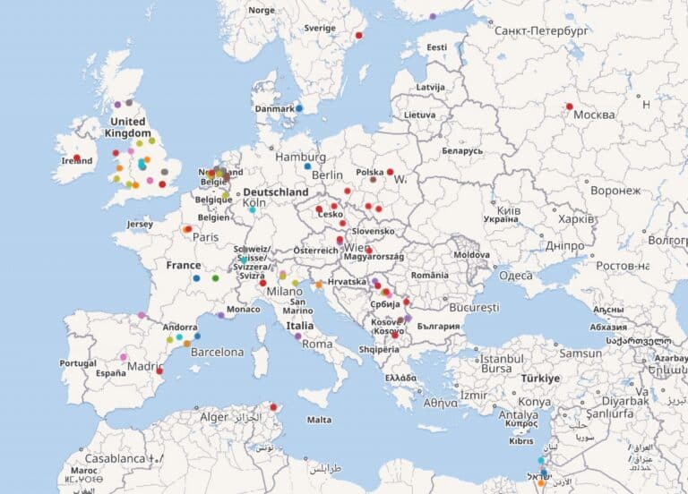 mapa evropy wikirezidenti